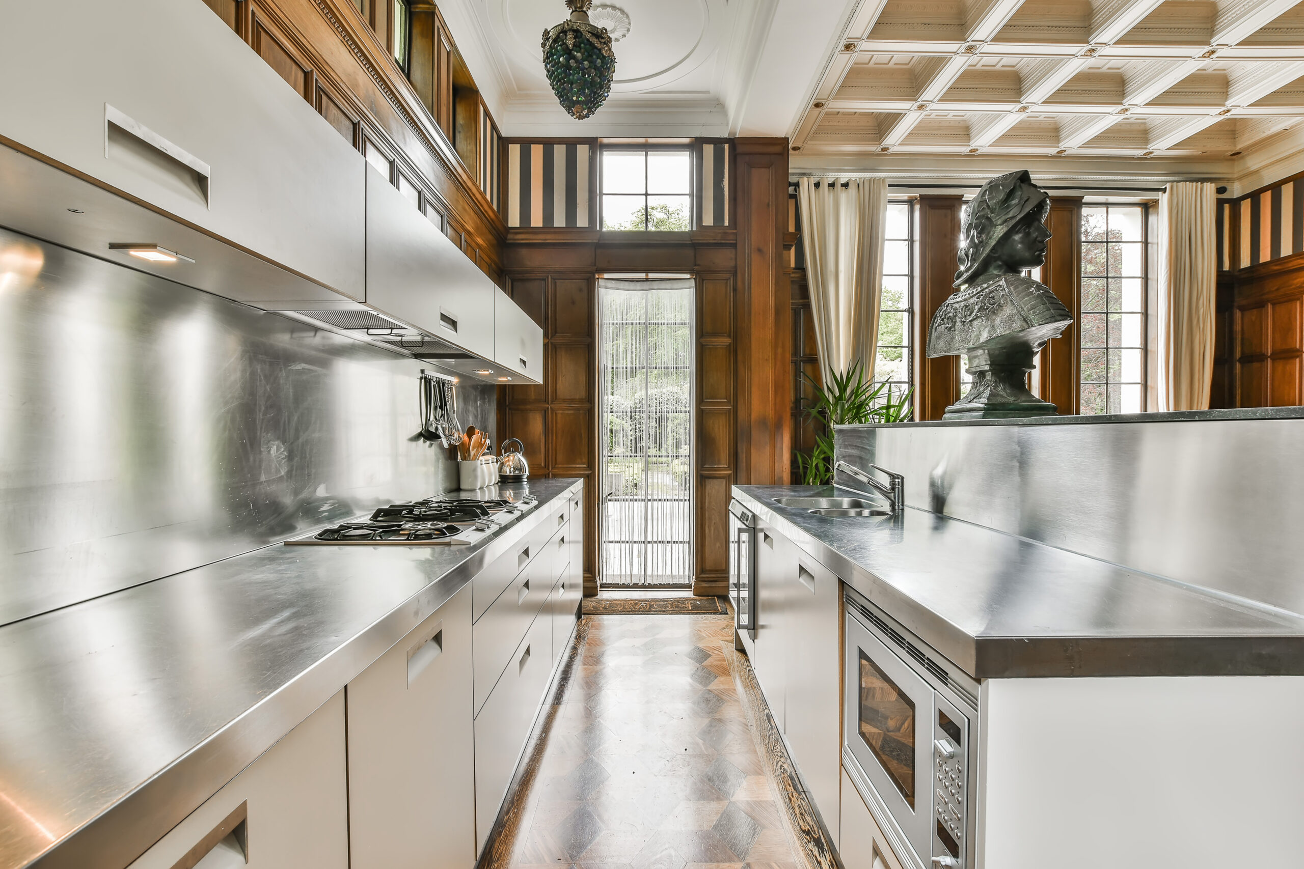 Beautiful kitchen interior