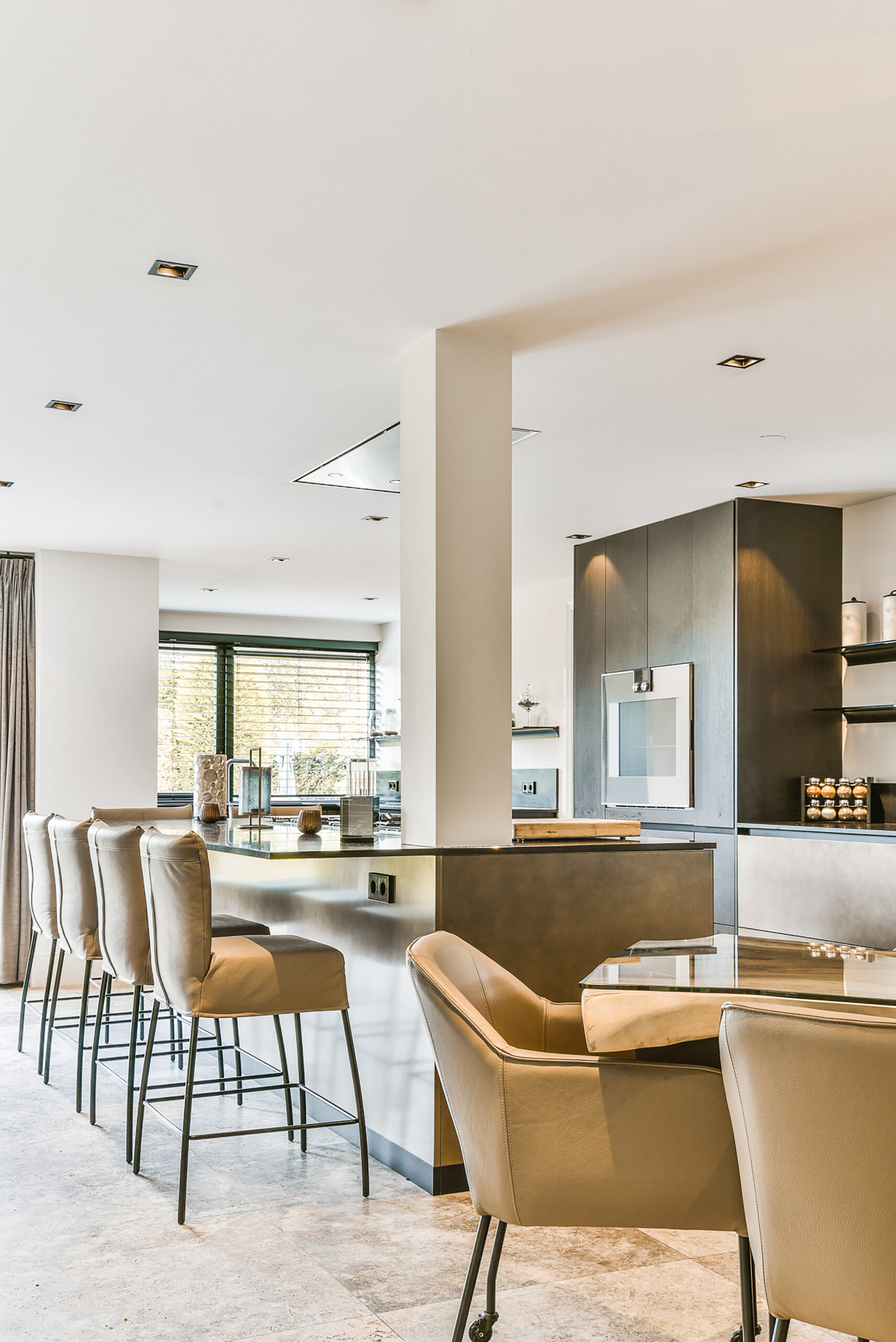 Interior of a beautiful dining room